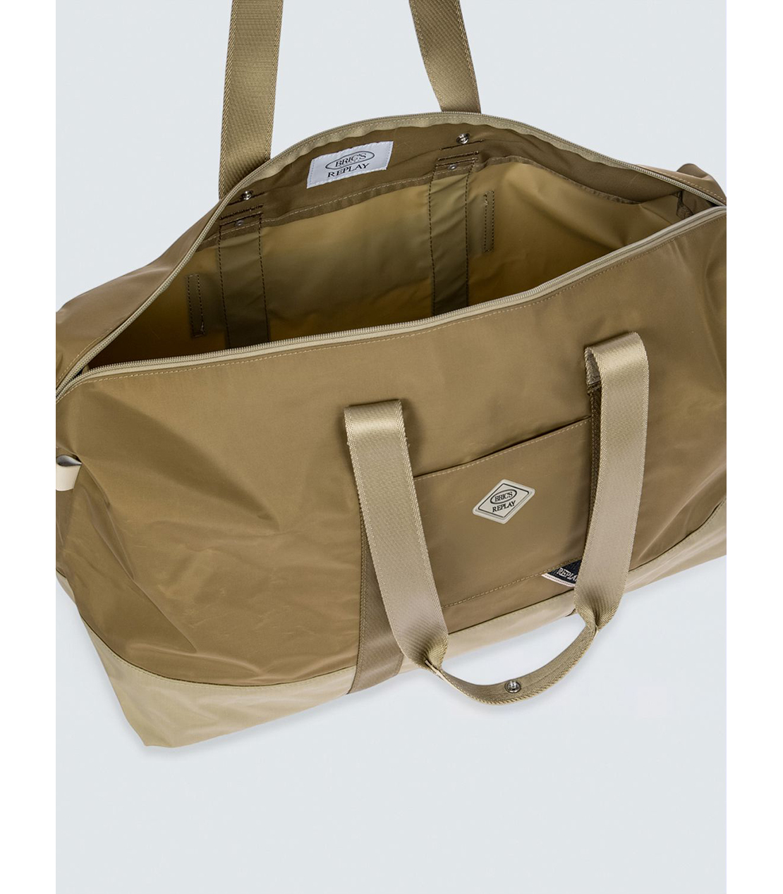 BRICS＆REPLAY 2イン1 折り畳みボストン＆収納バッグセット LARGE 詳細画像 サンドウッド 5